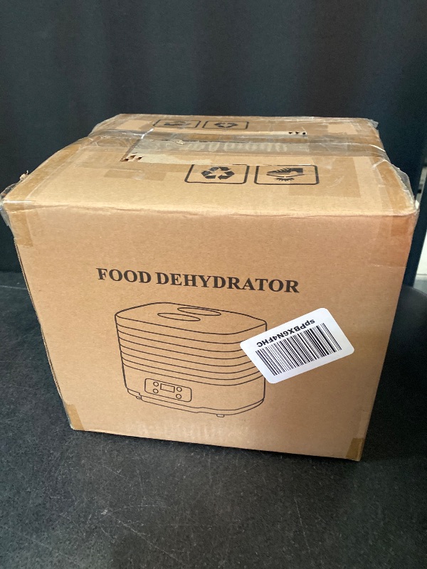 Photo 1 of Dryer Machine for Home for Candy & Snacks, Food Dehydrator Machine with 6 Trays, 360° Airflow Dried Fruit Machine with Digital Adjustable Timer, Jerky Fruits Meat Vegetables Dryer Machine (6 Trays)
