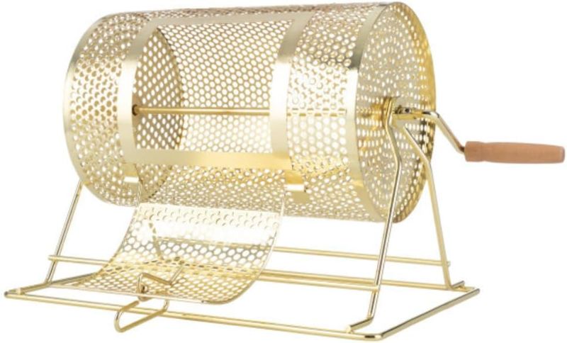 Photo 1 of GSE Games & Sports Expert Raffle Drum, Professional Brass Raffle Ticket Spinning Cage, Holds 2,000 Tickets or 80 Ping Pong Raffle Balls (Available in Small, Medium, Large & X-Large)
