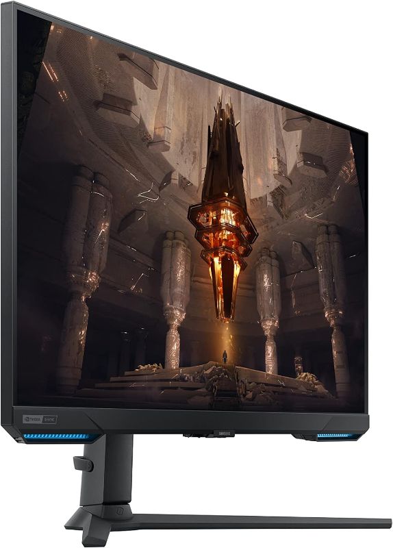 Photo 1 of SAMSUNG Odyssey G70B Series 32-Inch 4K UHD Gaming Monitor, IPS Panel, 144Hz, 1ms, HDR 400, G-Sync and FreeSync Premium Pro Compatible, Ultrawide Game View (LS32BG702ENXGO)
