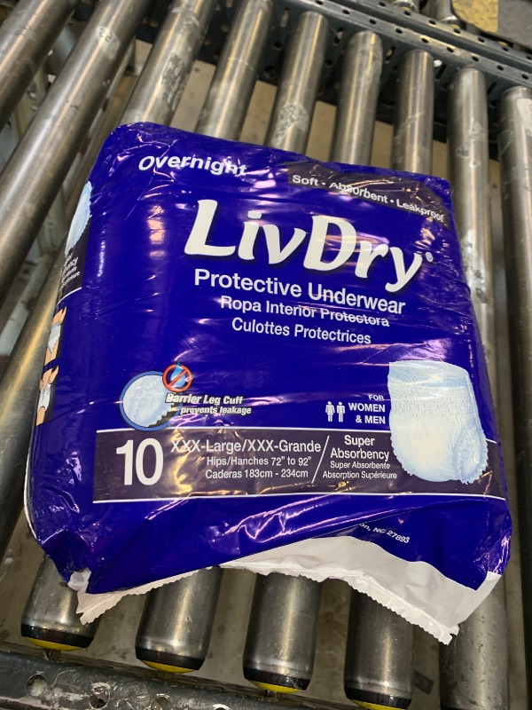 Photo 1 of LivDry Protective underwear 3xl 