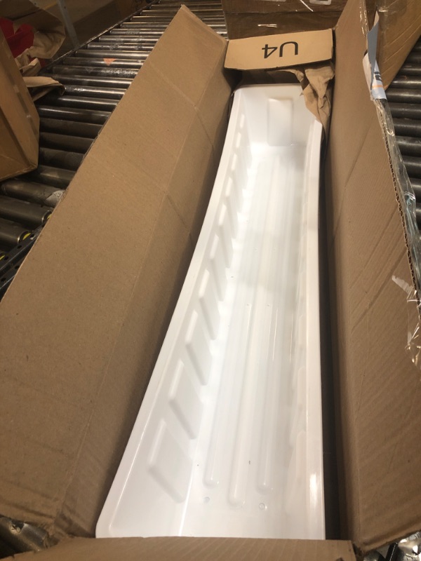 Photo 1 of Novelty 2362, White, 36-Inch Poly-Pro Plastic Flower Box Planter