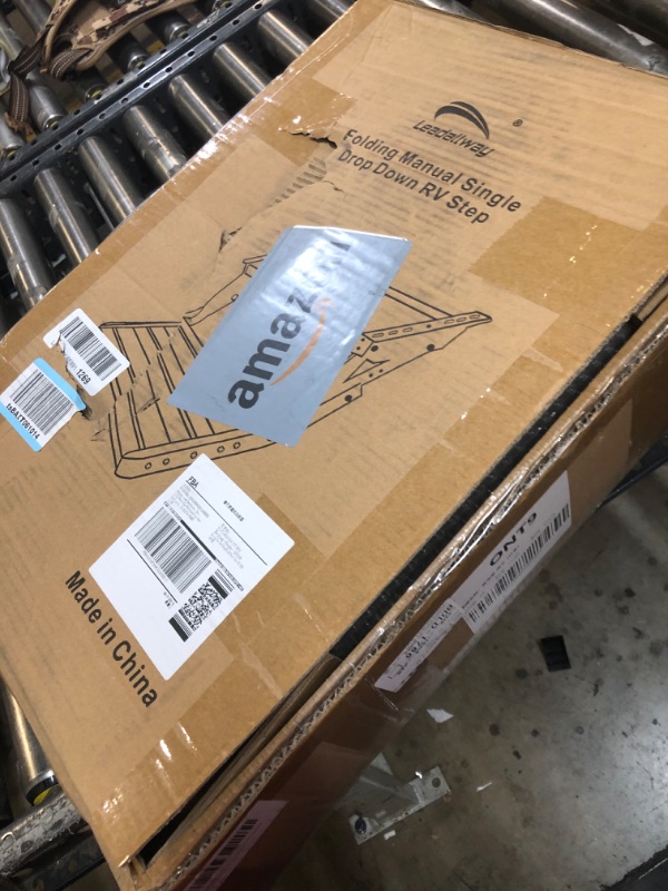 Photo 1 of LEADALLWAY RV Step Camper Stair Folding Manual Single Drop Down Steps