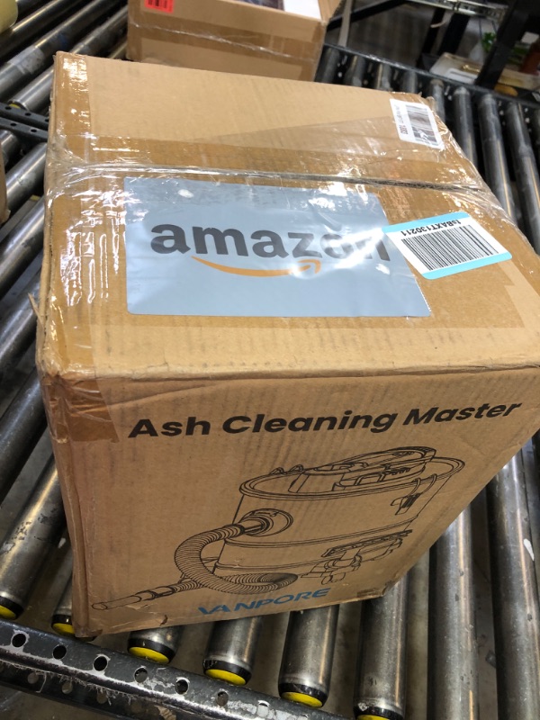 Photo 3 of VANPORE Ash Vacuum for Pellet Stoves: 5.2 Gallon Fireplace Ash Vac with 1200w Powerful Suction & Wheeled Base - Ash Vacuum Cleaner for Fireplaces, Pellet Grill, Wood Stove, Fire Pits