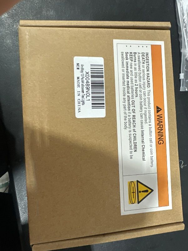 Photo 1 of Anditoy 12 Pack Halloween Flickering Flameless Candles Battery Operated Remote LED Warm White Tealights for Indoor Halloween Decorations Home Halloween Decor