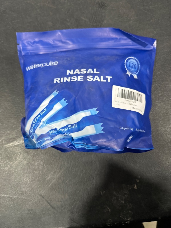 Photo 2 of 120 Saline Packets,Sinus Rinsing Packets for Neti Pots,Neti Pot Salt Packets Individually Wrapped,Nasal Rinse Packets Neti Pot Salt for Nasal Irrigation System,Nasal Wash Squeeze Bottle & Sinus Relief