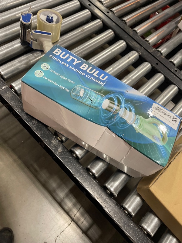 Photo 1 of BUTY BULU Cordless Vacuum Cleaner, Stick Handheld Small Lightweight Electric Broom for Car Home Dorm HardFloor Carpet Pet Hair Dust Quick Clean, 10KPa Strong Suction