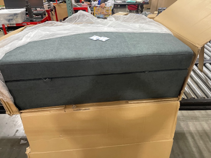 Photo 1 of Eafurn Reversible Sleeper Sectional Sofa Convertible Pull Out Couch Bed Sofabed w/USB Ports and Storage Chaise, L Shaped Lounge Sofa&Couches for Living Room, Apartment, Office  ,