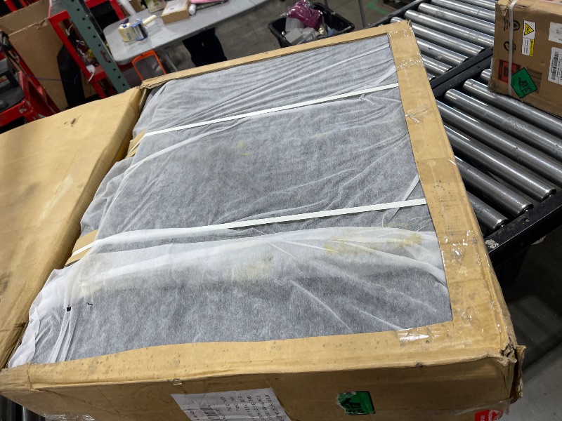 Photo 1 of AMICLIBER Futon Sofa Bed, Grey Linen Memory Foam Futon Sleeper Sofa Loveseat Convertible Couch Bed for Small Compact Living Spaces,Apartment