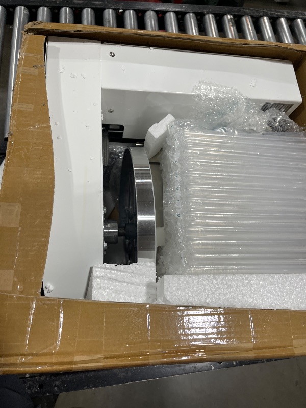 Photo 1 of Newhai Electric Cake Decorating Machine 110V Automatic Butter Cream Spreading Smoothing Machine 4-12 inch Cakes Commercial Cake Icing Coating Machine