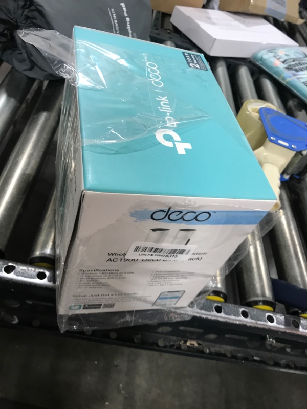 Photo 1 of TP-Link Deco Whole Home Mesh WiFi System (Deco S4) – Up to 3,800 Sq.ft. Coverage, AC1900 WiFi Router and Extender Replacement, Parental Controls, 2-Pack