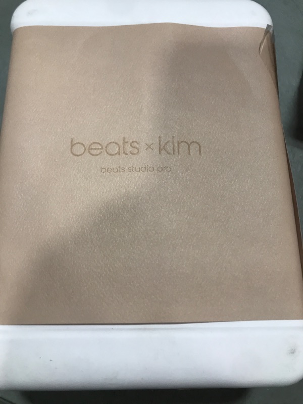 Photo 3 of Beats Studio Pro x Kim Kardashian – Bluetooth Noise Cancelling Headphones, Personalized Spatial Audio, USB-C Lossless Audio, Apple & Android Compatibility, Up to 40 Hours Battery Life – Moon