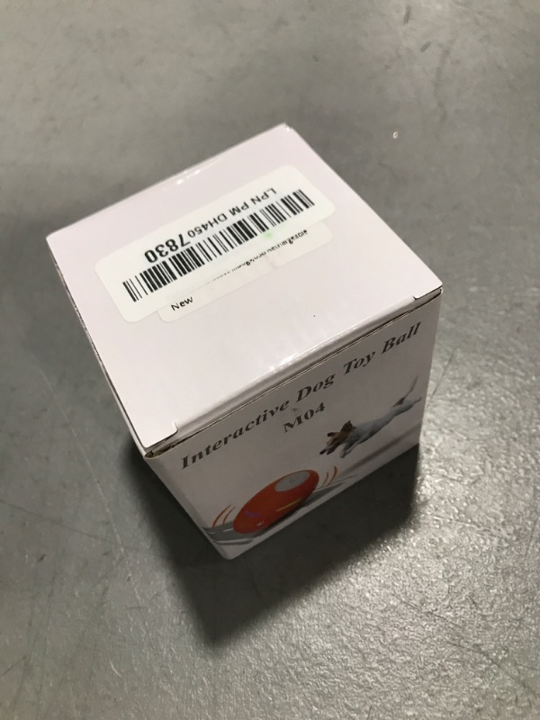 Photo 1 of PetDroid Interactive Dog Toys Dog Ball,[2025 Newly Upgraded] Durable Motion Activated Automatic Rolling Ball Toys for/Small/Medium/Large Dogs,USB Rechargeable (Orange)