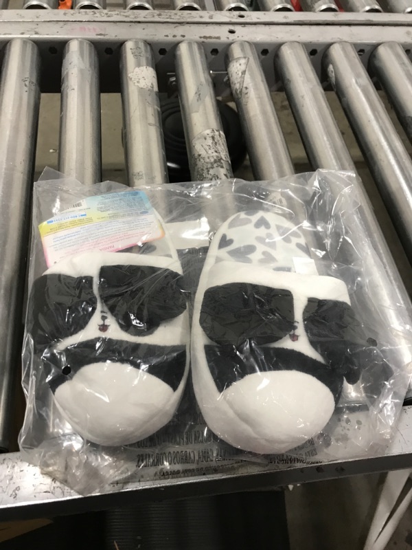 Photo 1 of Flipeez Slippers, Panda, Medium, Kids Sizes 13-3