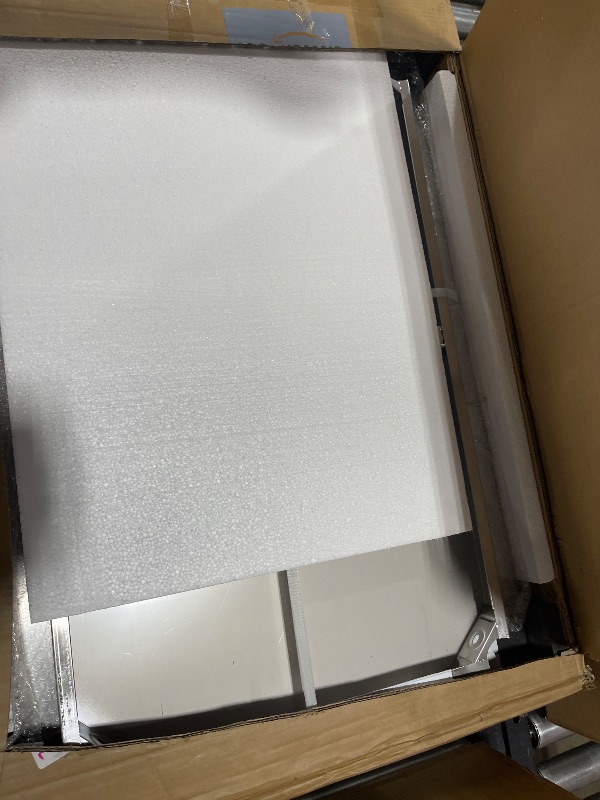 Photo 1 of KUARBARR Stainless Steel Table for Prep & Work with 4 Caster Wheels with Undershelf 24 x 36 NSF Metal Commercial Kitchen Adjustable Undershelf Worktable for Restaurant Home Outdoor