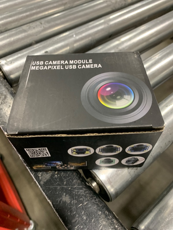 Photo 1 of ELP Global Shutter USB Camera Wide Angle Webcam for Computer 1080P 90fps Lightburn Camera for Laser Engraver USB2.0 PC Camera High Frame USB Security Camera for Raspberry Pi (110° low distortion lens)