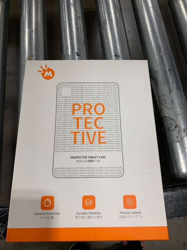 Photo 1 of Matekxy Slim Case for 2024 iPad Pro-11 Inch - M4 5th Generation iPad Cases with Pencil Holder, Supports Pencil Pro, Transparent Back Shell, Shock, Drop Protection Soft Silicon Bumper, Black