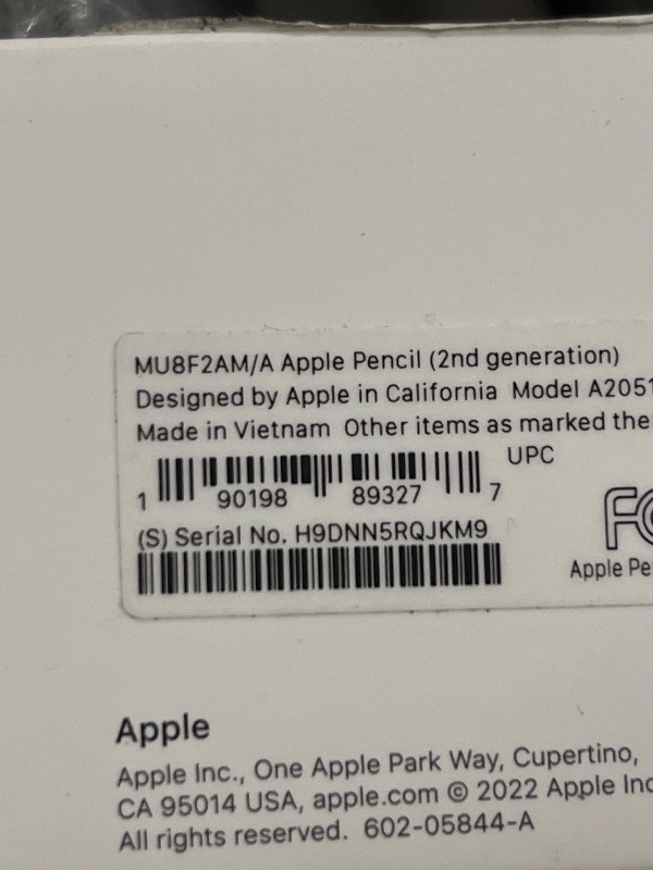 Photo 2 of Apple Pencil (2nd Generation)