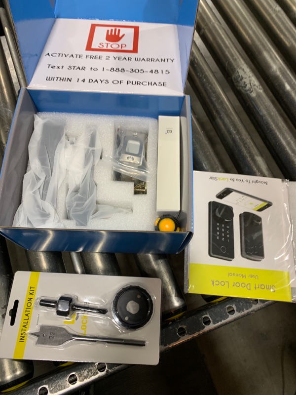 Photo 1 of LOCKSTAR® Smart Door Lock • Keyless Deadbolt • Multiple Entry Methods – APP • Fingerprint Touch ID • Keypad Code • FOB • Traditional Key • Smart Home Devices •