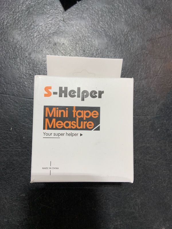 Photo 1 of S-Helper Tape Measure, 25 FT Imperial Retractable Engineer's Measuring Tool