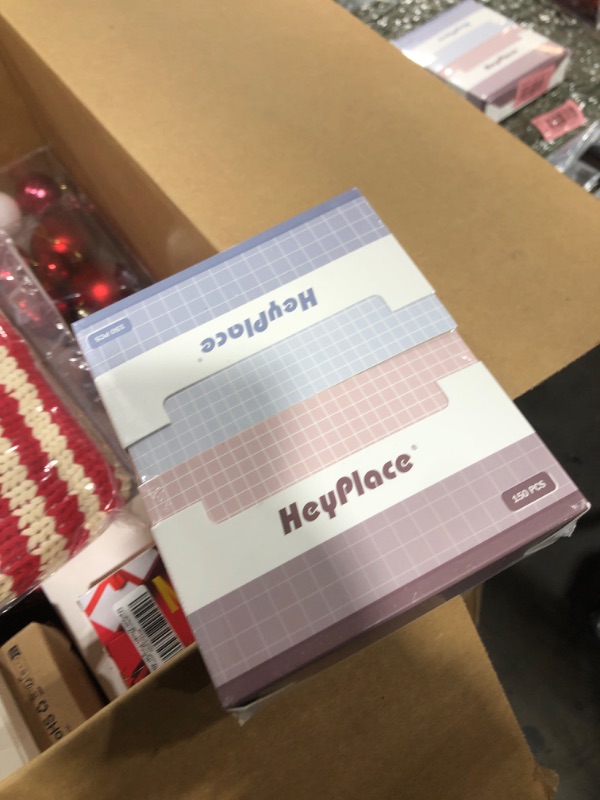 Photo 1 of HEYPLACE 300PCS Grid Ruled Index Cards, 3x5 Graph Ruled Index Cards Lined Index Cards Flashcards for Vocabulary Learning Office School Home Blue Pink