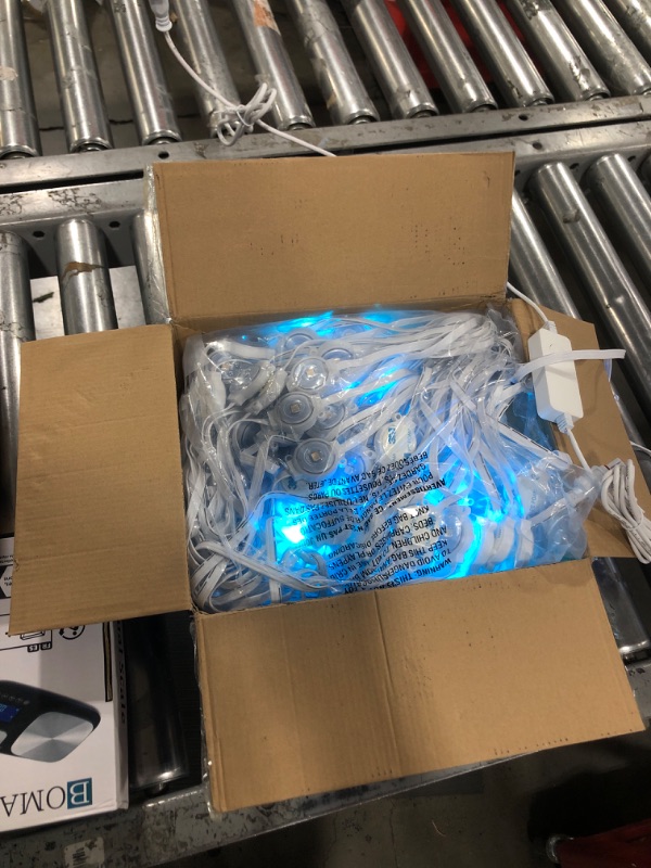 Photo 1 of addlon Permanent Outdoor Lights, 100FT with 72 Dual-LED Design, Smart RGB & Warm White Eave Lights, Remote & App Control, Unique Triangular Lighting, IP67 Waterproof for House Holiday Christmas Lights