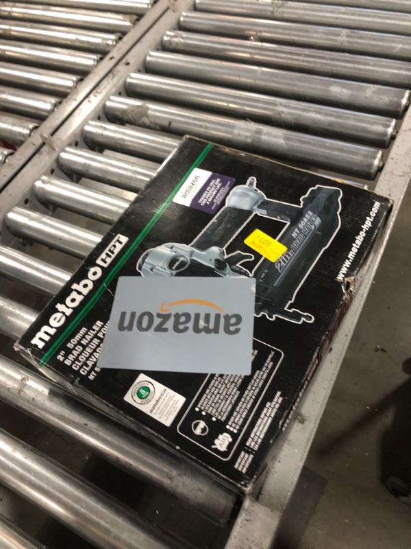 Photo 1 of Metabo HPT Brad Nailer Kit | Pro Preferred Brand of Pneumatic Nailers | 18 Gauge | Accepts 5/8 to 2-Inch Brad Nails | Ideal for Trim Work, Furniture Building & Other Finish Applications | NT50AE2