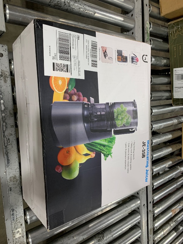 Photo 2 of Cold Press Juicer Machines, 350W Masticating Juicer with 5.8" Inch Large Feed Chute for Whole Fruits and Vegetables, Slow Juices Extractor Easy to Clean