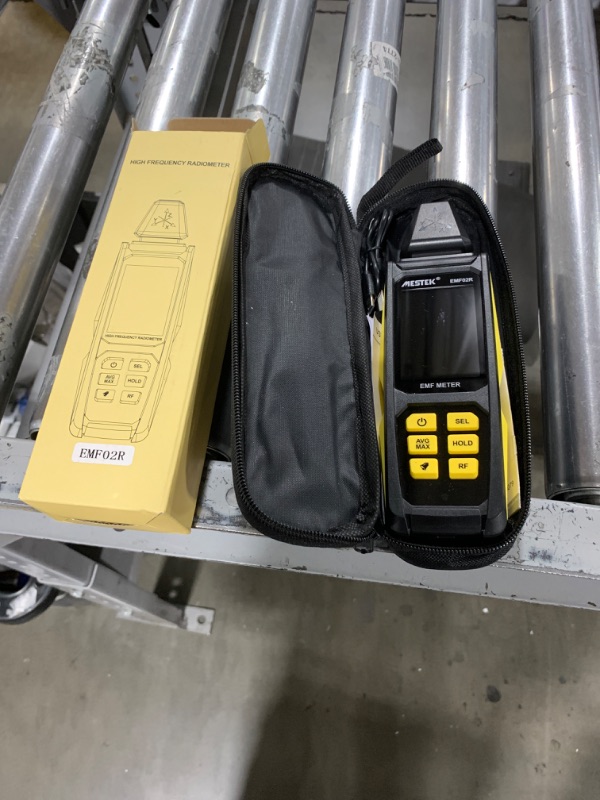 Photo 1 of EMF Detector, MESTEK 5 in 1 EMF Meter Radiation Detector, Electric Field, Radio Frequency Field Temperature, Magnetic Field Strength Meter, Rechargeable EMF Reader Home EMF Detection and Ghost Hunting
