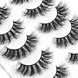 Photo 1 of 7 Pairs Thick Eyelash Dramatic Full Fluffy False Eyelashes
