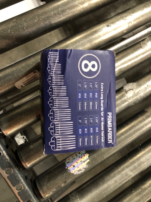 Photo 1 of Mega Hair Clipper Guards, Extra Long 3 Inch Hair Clipper Guide Combs Large Guide Comb Set 3”, 2.75”, 2.5”, 2.25", 2", 1.75", 1.5", 1.25" Fits Most Wahl Full Size Hair Clippers