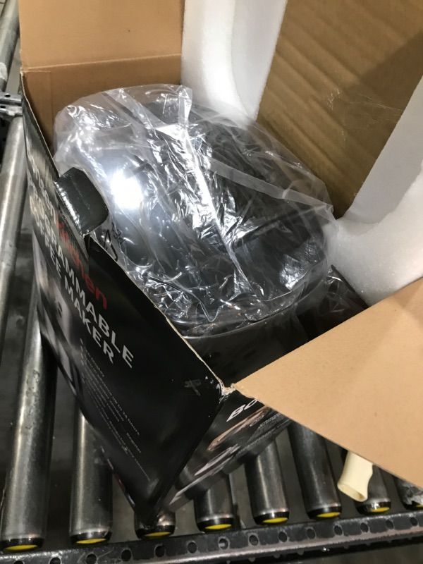 Photo 1 of Bonsenkitchen Programmable Coffee Maker 10 Cup, Compact Coffee Machine with 50 oz Thermal Carafe Coffee Pot, Brew Strength Control, Mid-Brew Pause and Anti-Drip Function Stainless Steel Coffee Maker