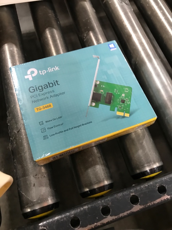 Photo 1 of TP-Link WiFi Range Extender 10/100/1000Mbps Gigabit PCI Express Network Ethernet Card Adapter. Model # TG-3468 Version 2.0
