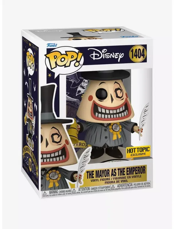 Photo 1 of Funko The Nightmare Before Christmas Pop! The Mayor As The Emperor Vinyl Figure Hot Topic Exclusive
