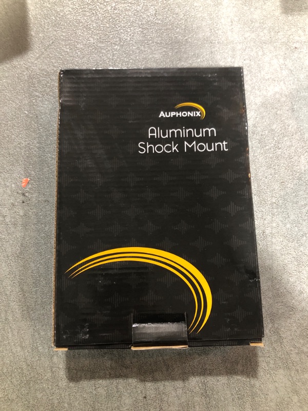 Photo 1 of Auphonix Silver PRO Microphone Shock Mount – Shockmount Compatible w/Blue Yeti, Yeti Pro, & Snowball Mic