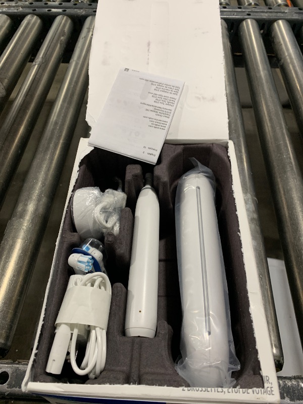 Photo 1 of Oral-B iO Deep Clean + Protect Rechargeable Electric Toothbrush, White 