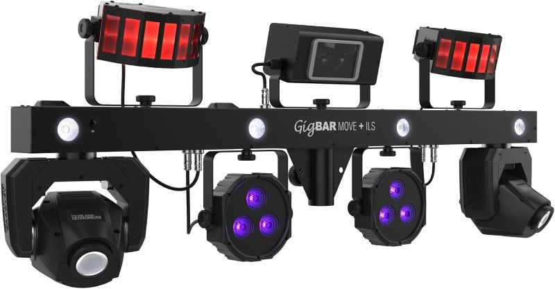 Photo 1 of  CHAUVET DJ (CHDDJ) LED Lighting, Black (GigBAR Move + ILS) 