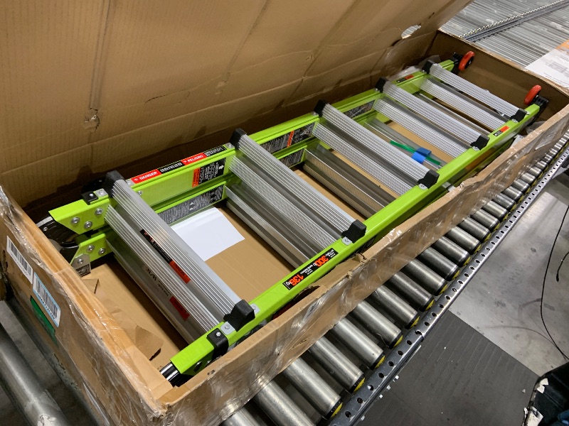 Photo 1 of Little Giant Ladder Systems Conquest 2.0, M17, 17ft, Multi-Position Ladder, Fiberglass, Type 1A, 300 lbs Weight Rating, (17117-001)