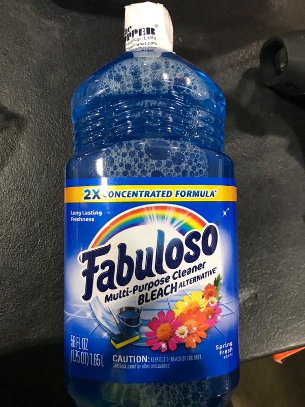 Photo 1 of Fabuloso Multi-Purpose Cleaner, 2X Concentrated Formula, Spring Fresh Scent, 56 oz