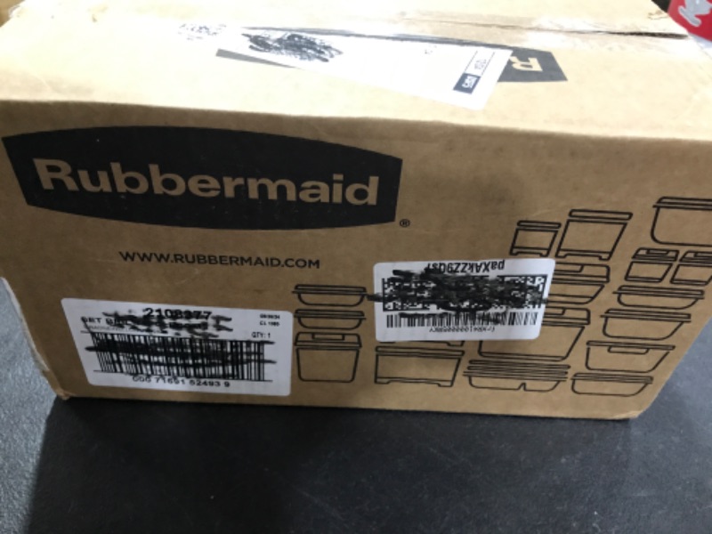 Photo 1 of Rubbermaid Brilliance BPA Free Food Storage Containers with Lids