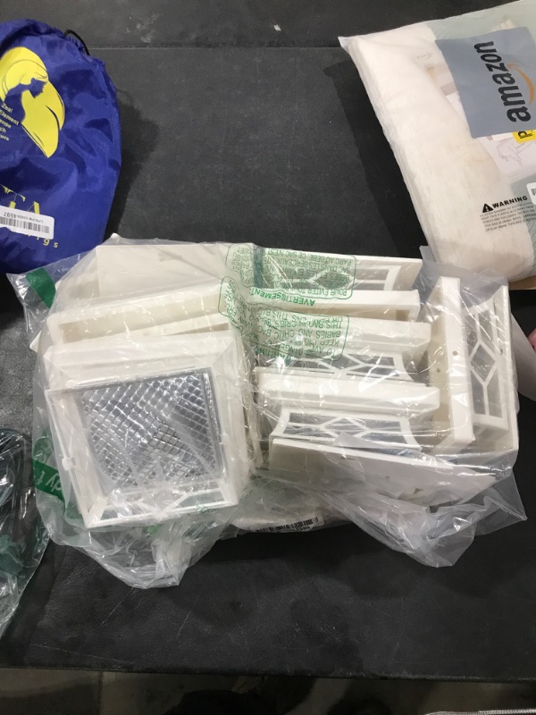 Photo 1 of VOLISUN Solar Fence Post Cap Light Outdoor Waterproof RGB Color Changing Modes Deck Post Lights Solar Powered,LED Post Cap Light White for 4x4 x6 Wooden or Vinyl Post PatioDeckGarden Decor(8Pack)