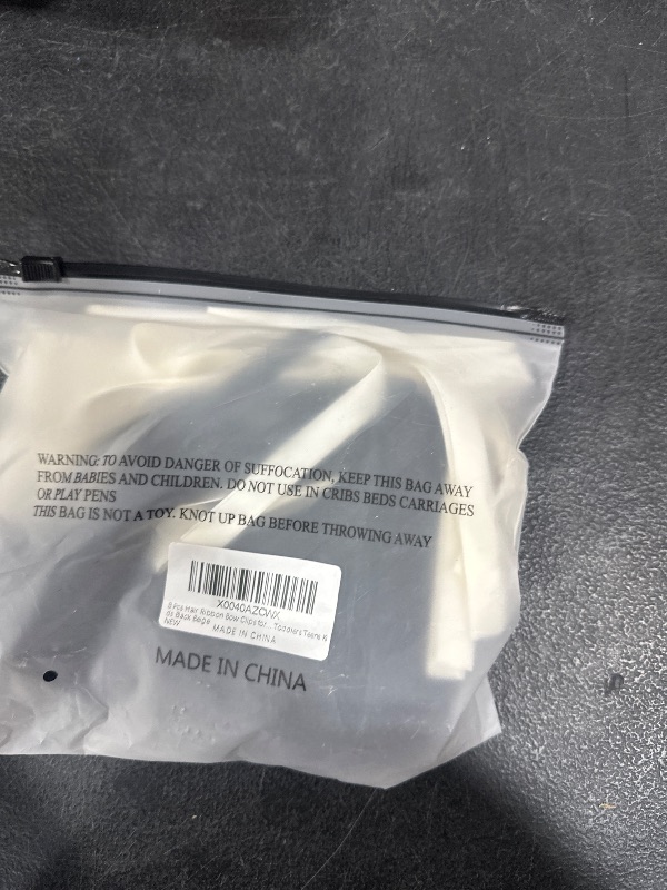 Photo 1 of 8 Pcs Hair Ribbon Bow Clips for Women Girls Tassel Hair Ribbons Hair Ties Bowknot with Long Tail Hair Accessories for Toddlers Teens Kids Black Beige