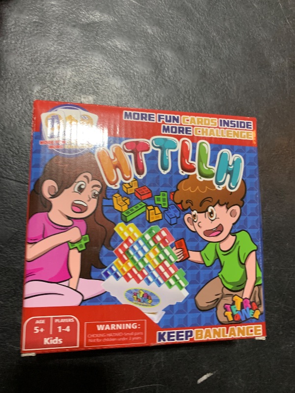 Photo 1 of HTTLLH 48PCS Tetra Tower Games - Exciting Stacking Board Game for Team Building, Family Parties, and Travel