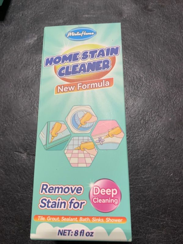 Photo 1 of Home Remover Gel, 8 Fl Oz Household Washing Machine Cleaner for Washing Machine, Refrigerator Strips, Cleaner For Tiles Grout Sealant Bathroom Shower Home Kitchen Sinks Cleaning Grout Cleaner