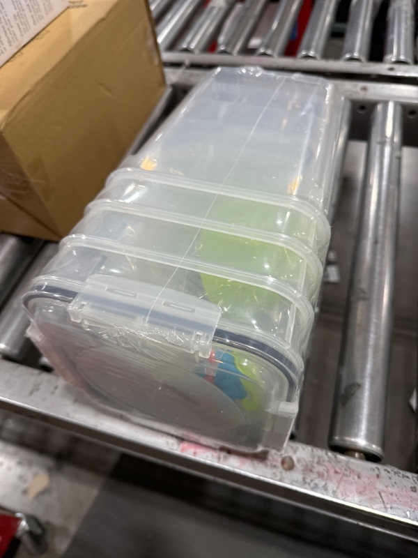 Photo 1 of Storeganize Flour Sugar Storage Containers (5.3L/4pk) Great Rice Canisters Sets For The Kitchen pantry, Large Food Storage Containers With Lids Airtight