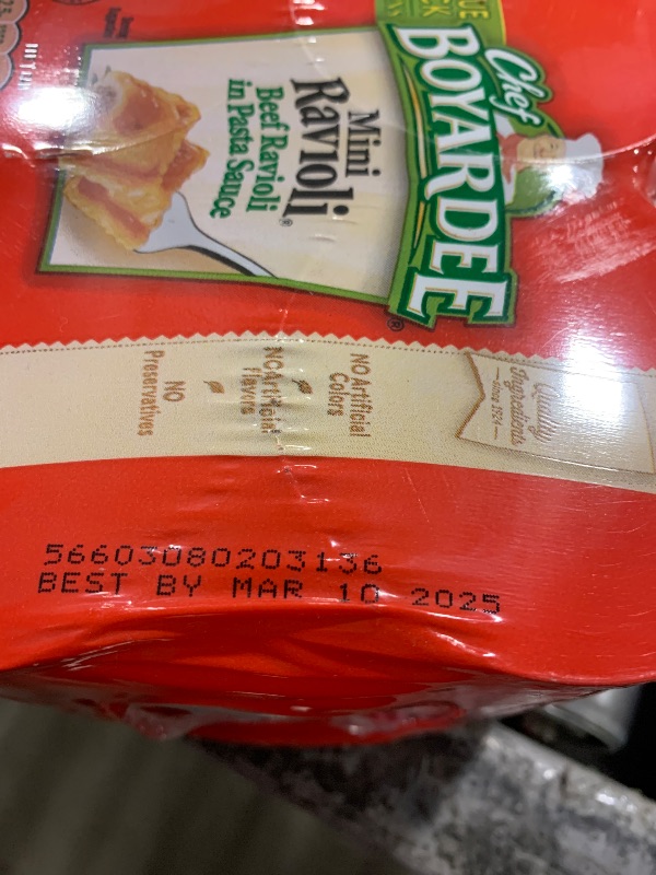Photo 1 of Chef Boyardee Mini Ravioli, 15 oz, 4 Pack