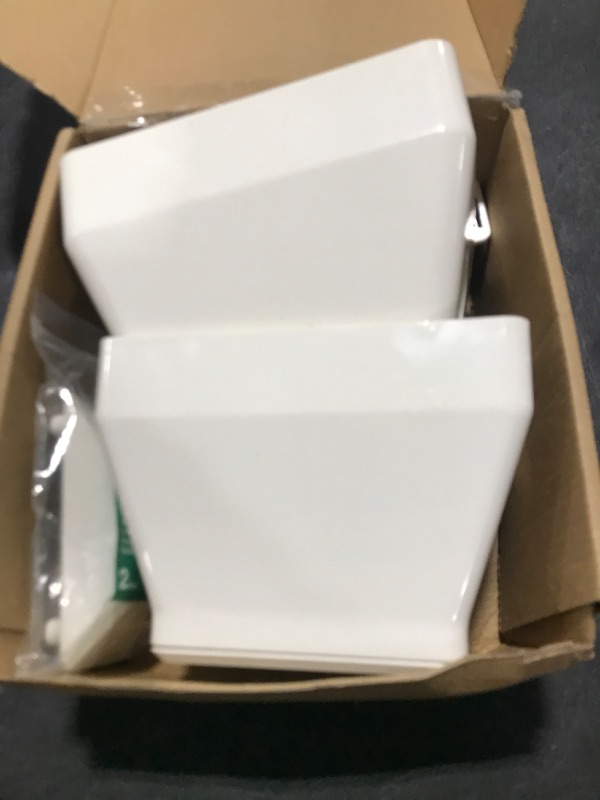 Photo 1 of Rain Barrel Diverter, RainWater Collection System Fits for 2x3 or 3x4 Inch Downspout Diverter Colander, Tintsabo Upgrade Rain Barrel Diverter Kit with Filtration and PVC Spigot, White