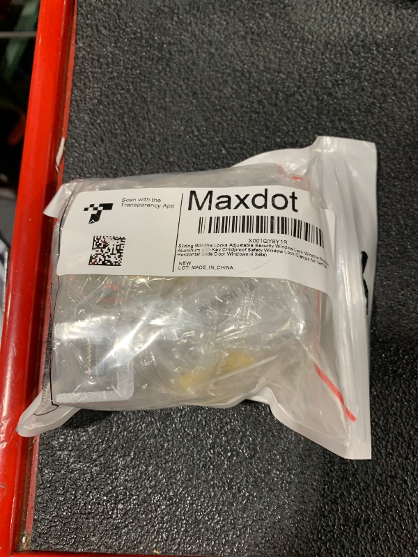 Photo 1 of Maxdot Sliding Window Locks Adjustable Security Window Lock Window Stoppers Aluminum with Key Childproof Safety Window Lock Clamps for Vertical Horizontal Slide Door Windows(4 Sets)