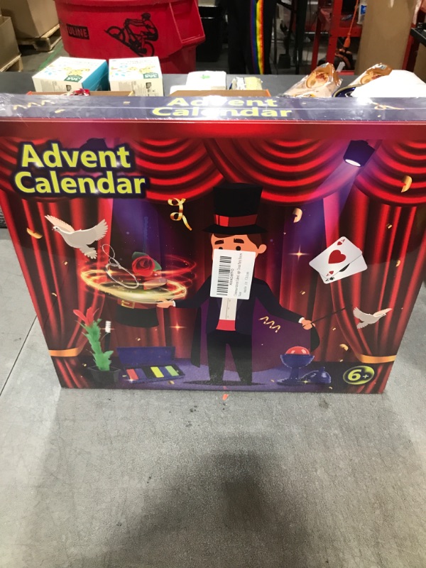 Photo 1 of Advent Calendar 2024 Kids Magic Set, Kids Magic Advent Calendar 24 Days Countdown Magic Tricks for 6-8-12 Boys Girls Christmas Advent Calendar Christmas Gifts Toys
