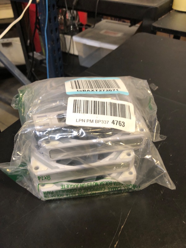 Photo 1 of LTC CF-121D 120mm PC Case Fan, Daisy-Chain Connection, 5V 3Pin ARGB Lighting, 4 Pin PWM Case Fan, for Radiator/Computer Case Cooling, 120x120x25mm, 3 Pack, White