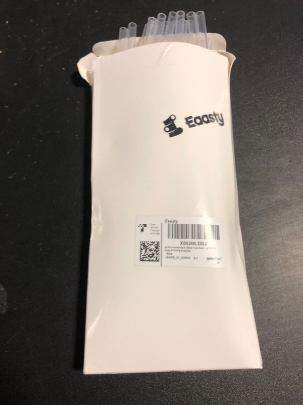 Photo 1 of 20 Pcs Honey Bear Sippy Cup Replacement Straws 8 Inch Long Silicone Straws Reusable Clear Straws Flexible Plastic Straws for Therapy Bottles Daily Drinking Supplies